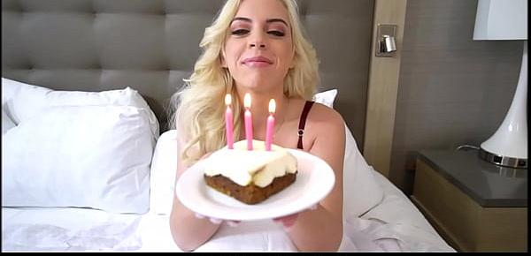  Big Ass Blonde Teen Stepsister Allie Nicole Family Sex With Stepbrother On Her Birthday POV